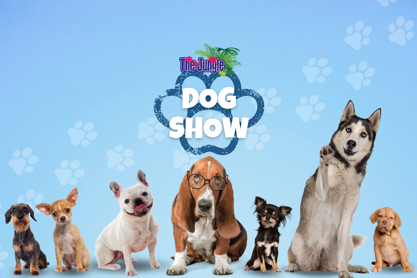 Dog Show webpage header background