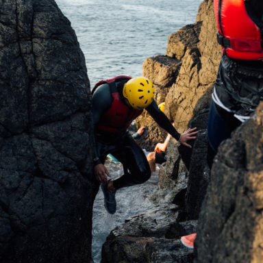 Coasteering - The Route Back Up