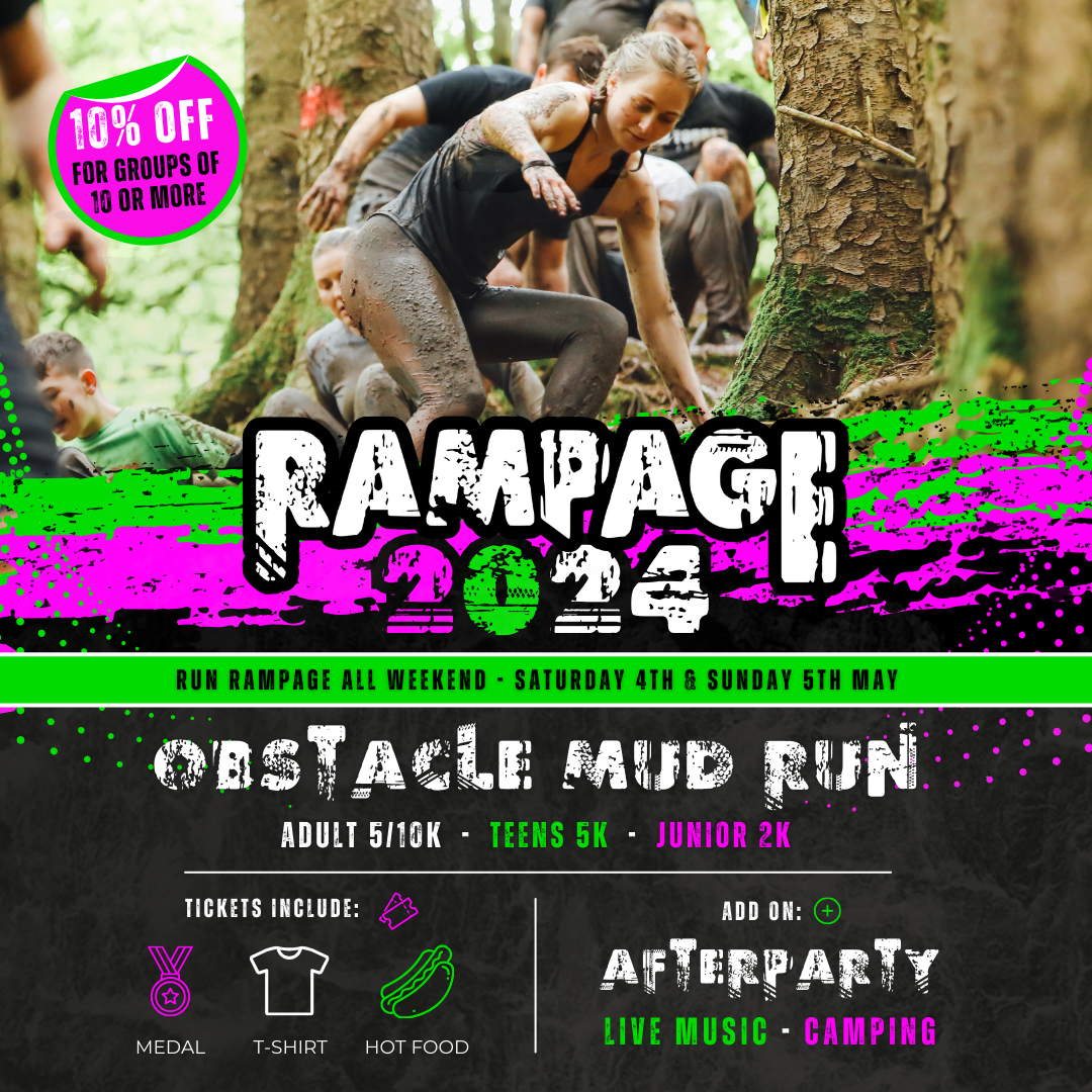 Run Rampage All Weekend 4th - 5th May 2024