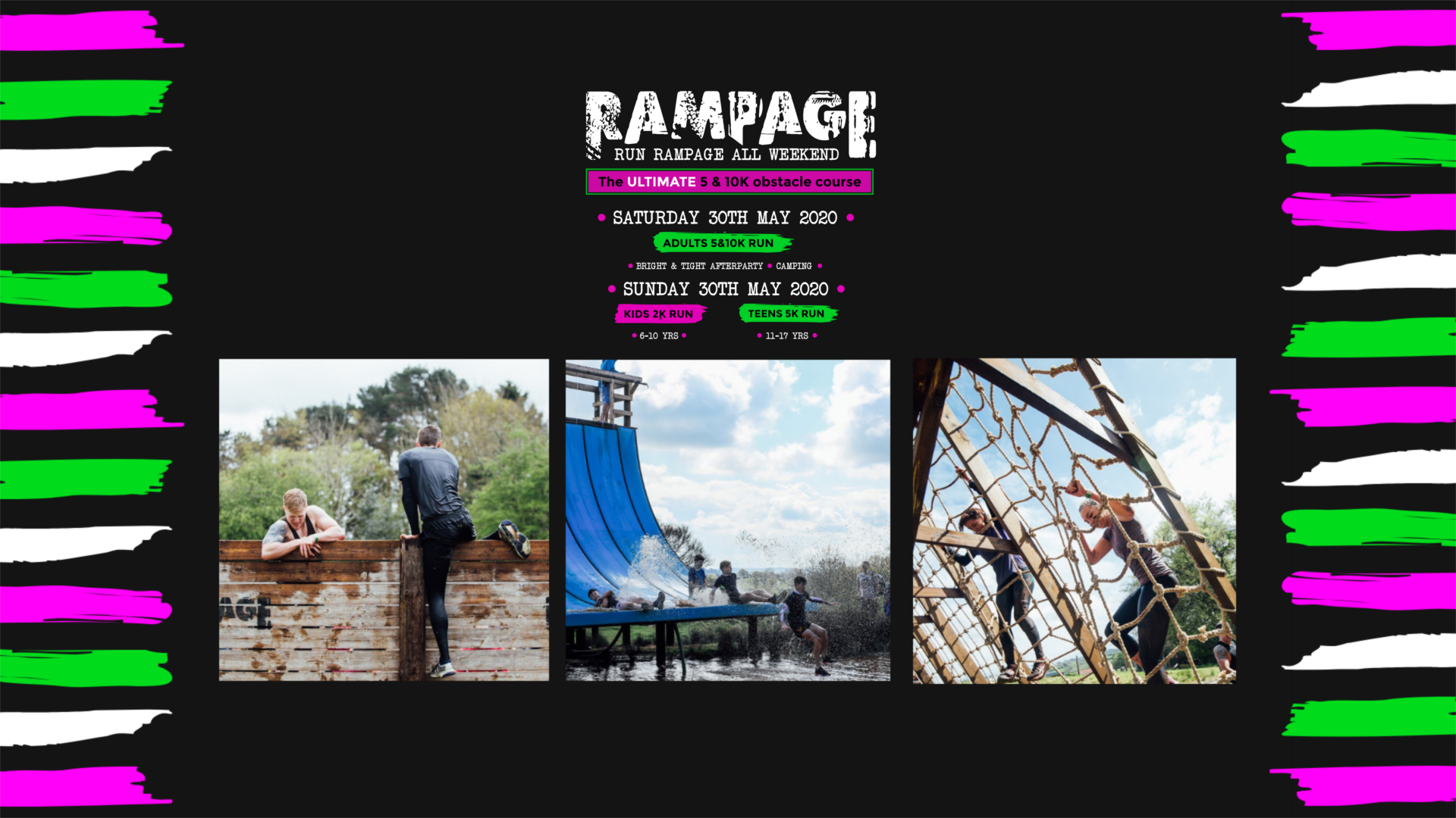 Rampage website header image