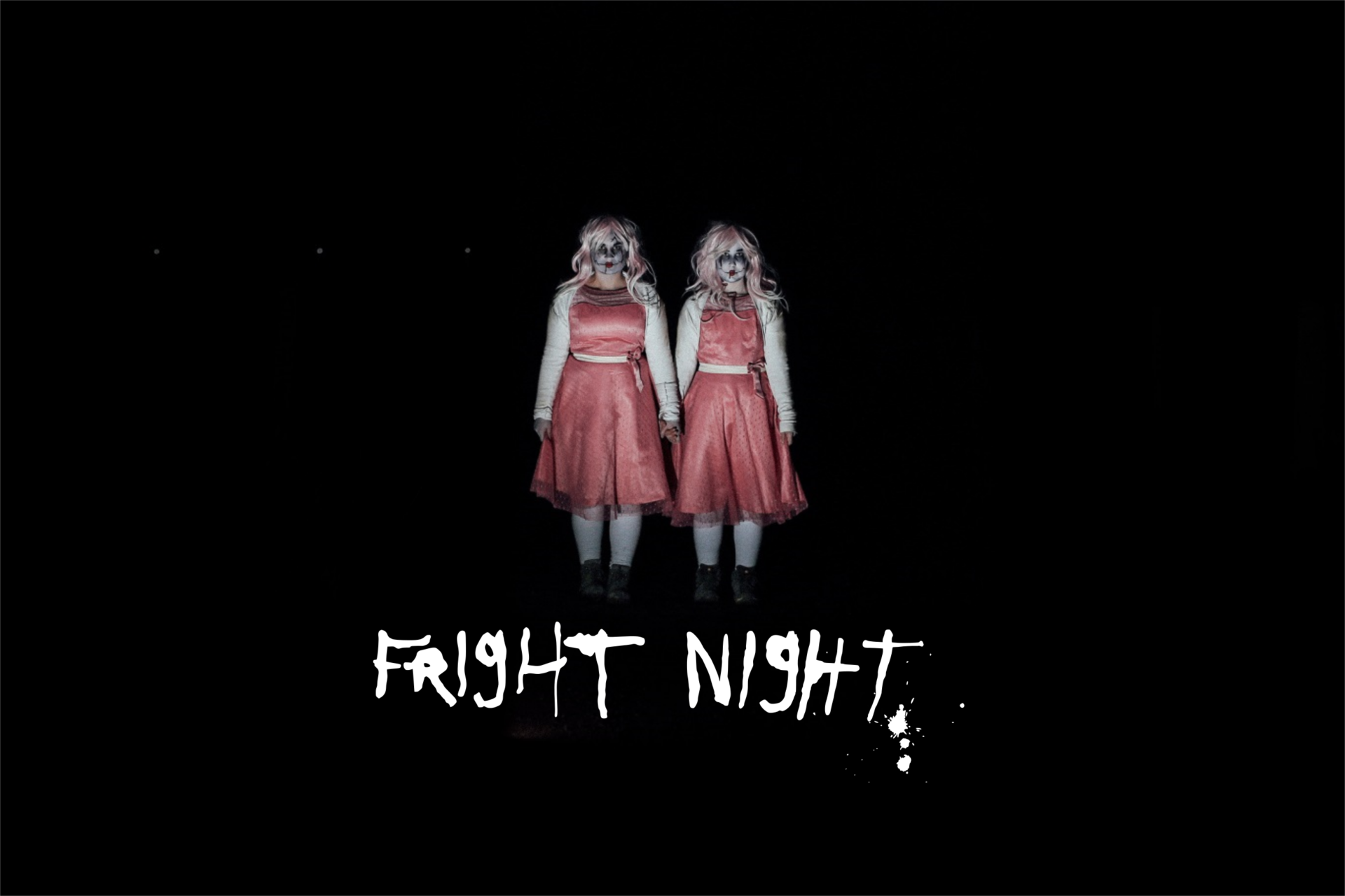 Fright Night banner twins