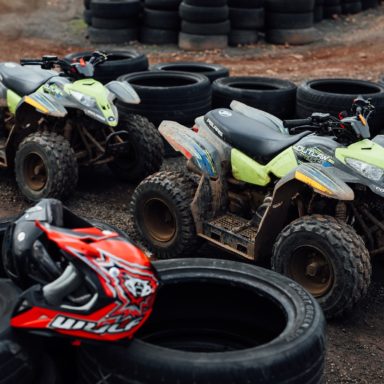 Kids Quads   2 quads parked