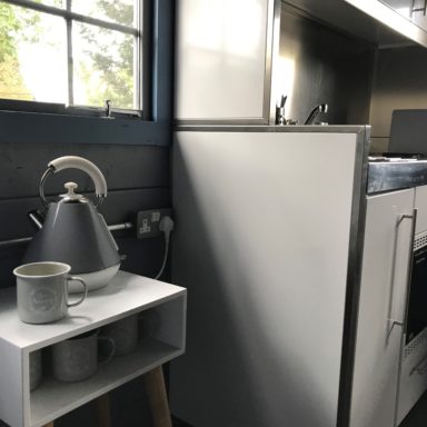 Kettle and beside table