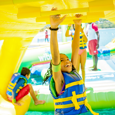 Aquapark   Monkey bars