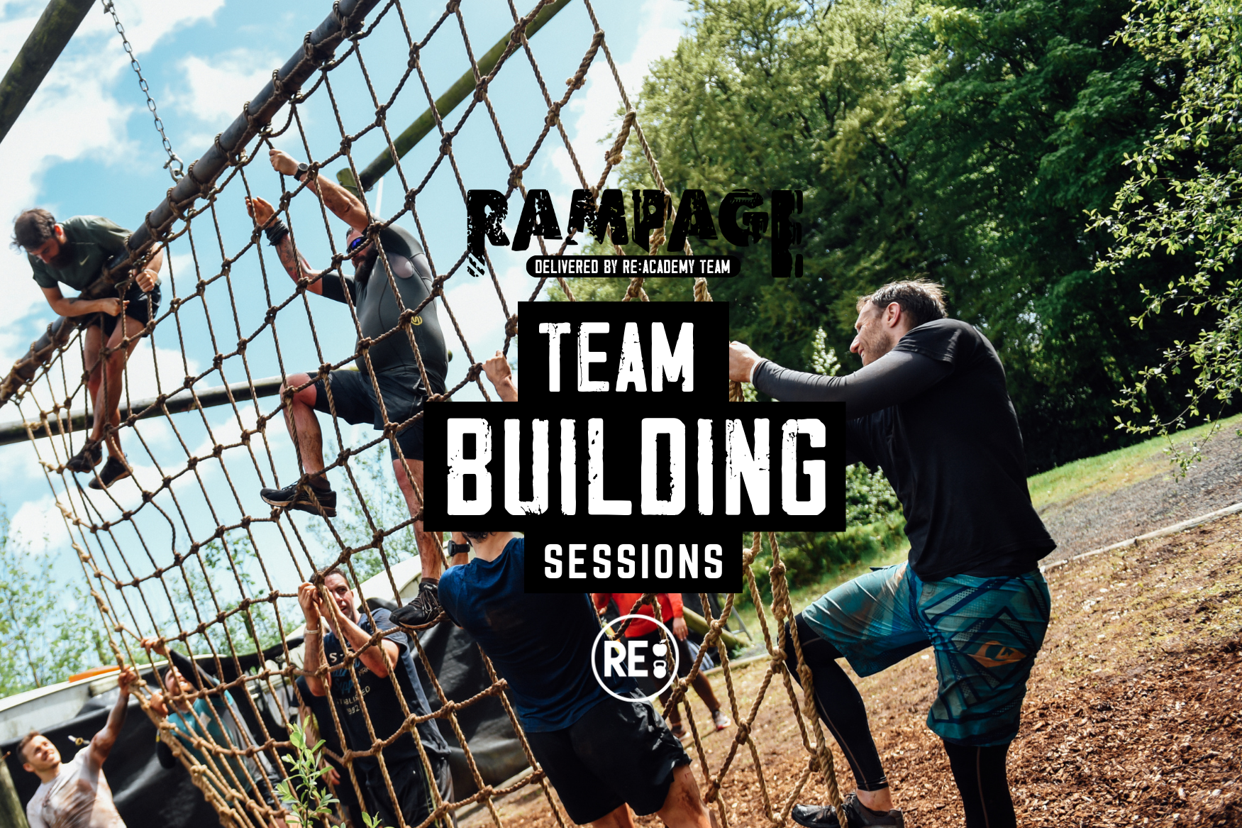 RERampage Team Building webpage header background