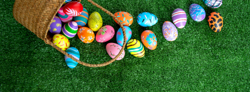 Green Minimalist Happy Easter Instagram Post  (2)