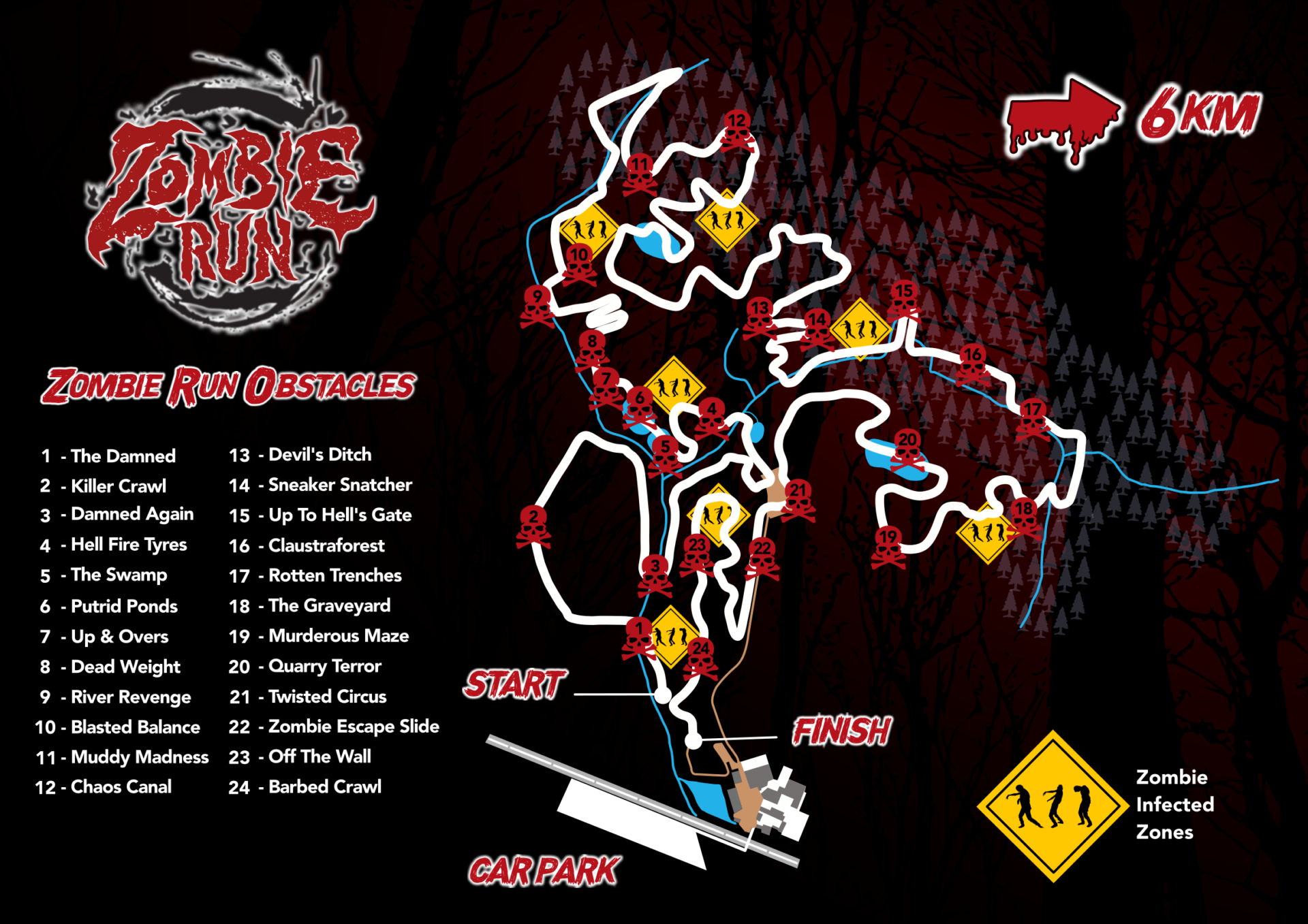 Zombie Run MAP